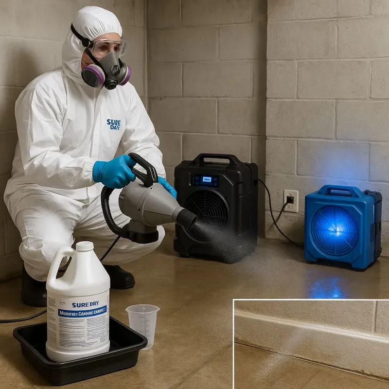 Sanitization and Odor Removal process in Buena Vista, GA