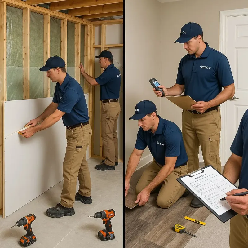 Repairs and Reconstruction process in Buena Vista, GA