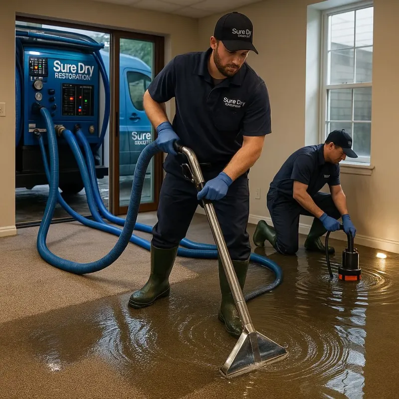 Water Extraction and Removal process in Buena Vista, GA